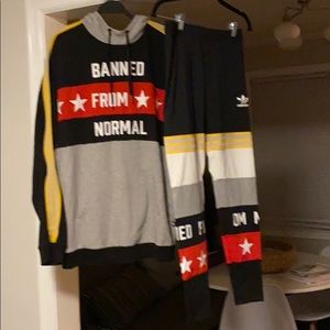 Adidas original by Rita Ora hoodie & leggings xl/m